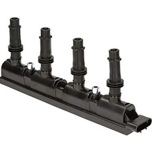 Ateşleme Bobini - 12V - 4-Kutuplu - Buji Fişi Dahil - Vidalanmış Ignition Coil - Citroen Berlingo 1.4 (1996-2011), Peugeot Partner 1.4 (1996-2015) ile Uyumlu