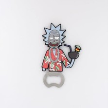 Rick And Morty - Rick Collectible Lisanslı Manyetik Şişe Açacağı