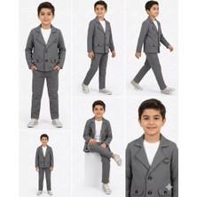 Veraura Lifestyle 2-9 Yaş Jagger Kumaş 3 Parça Çocuk Takımı