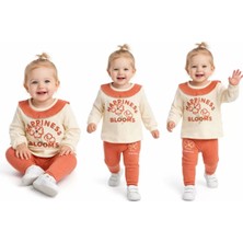 Veraura Lifestyle 6/24 Ay Taytlı Fitilli Penye Bebek Takımı