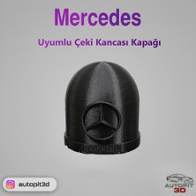 AutoPit 3D Mercedes Uyumlu Çeki Kancası Koruma Kapağı