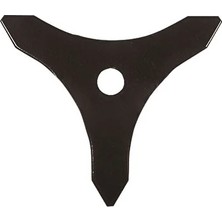 Toptancı Amca Kalın Çelik Üçlü Tırpan Bıçağı 300X25.4X3 mm Misina Başlık ile Kesim