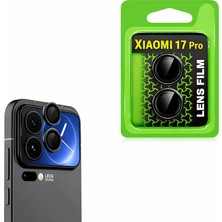 Nanospace Mi 17 Pro Uyumlu (Pro Max Uymaz ) Kamera Lens Koruyucu