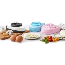 Yumurta Dilimleme Aparatı – Pratik Yumurta Kesici – Paslanmaz Çelik Teller – 8×12 cm – Mutfak Yardımcısı