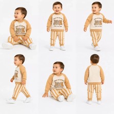 Veraura Lifestyle 6/24 Ay Ayıcık Nakış Bebek Takımı