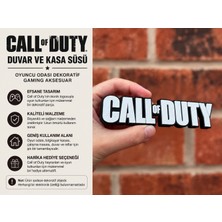 Memania Co Call Of Duty Logosu Duvar ve Kasa Süsü Oyuncu Odası Dekoratif Gaming Aksesuar