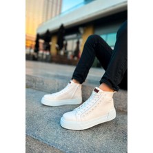 Shopwave CH167 - Gbt Blazer Erkek Bot Beyaz / Beyaz