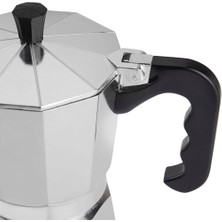 Moka Express Espresso Cezvesi – Ocak Üstü Espresso Pişirici, Alüminyum Gövde, Klasik Italyan Tarzı Kahve Demleme Cezvesi-Expresso Demleyici Cezve (3 Cup)