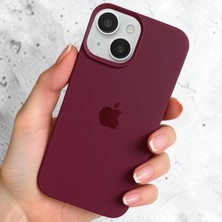 ProNorth Iphone 15 Uyumlu Kılıf Logolu Lansman Soft Yumuşak İçi Kadife Silikon Kapak