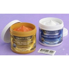 Mann Pro Kaliper Pimi Gresi (Goldlewis) & Seramik Bazlı Montaj Pastası Fren Bakım Yağ Seti 2X50 gr