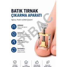 RİBAC Ribac Batık Tırnak Düzeltme Aleti Tırnak Batması Aparatı Batık Tırnak Çıkarıcı