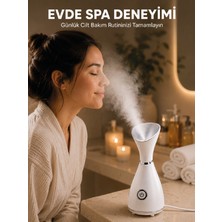 Kaufhier Nano Iyonik Buhar Cihazı Tek Tuşla Kullanım Yüz Bakım Makinesi