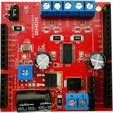 Gollum Teknoloji Rohm Semiconductor STEPMO_EVK_20X Arduino Uyumlu Yüksek Performanslı Step Motor Sürücü Geliştirme Kartı (Shield)