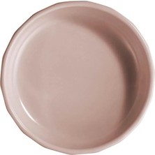 Porselen Bevel 9 cm 2 Parça Meze Seti Mat Pembe