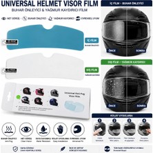 Vogs Wosen Kask Vizörü Için Universal Tipte Buğu ve Buhar Önleyici Antifog Pinlock Ikili