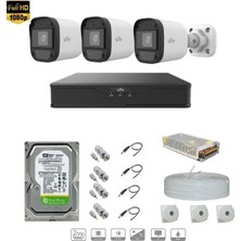 Unv Full Hd 3 Kameralı Set Sesli
