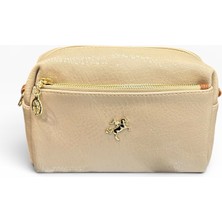 Nas Bag Üç Cepli Çapraz Askılı Kadın Omuz Çantası Krem