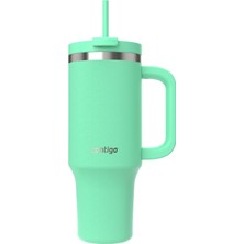 Üniseks Yetişkin Streeterville Tumbler Pipetli Yalıtımlı Su Şişesi, 1.2l, Açık Yeşil