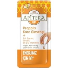 Apitera Up Doğal Bal, B Vitaminleri, Kırmızı Ginseng, Guarana ve Propolis Içeren Takviye Edici 7’li Saşe