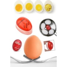 Renk Değiştiren Yumurta Zamanlayıcı Yumurta Haşlama Derecesi Dublör Yumurta Pişirme Aleti Egg Timer