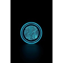 Pratikus 7 Renkli LED Akıllı Bardak Altlığı Işıkları – USB Şarjlı, Sensörlü, Araba Içi Dekoratif Atmosfer Aydınlatma