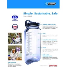 Nalgene Plastik Şişe 'sipper' Şişe Eki