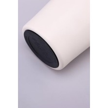 Komple 304 L Çelik Beyaz 410 ml Kahve El Termos Mug CIN398BY