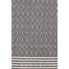 Yaprak Peştemal Plaj Havlusu Sauna, Yoga, Fitness Için Çok Amaçlı Kullanım. 100X180CM (Koyu Gri)