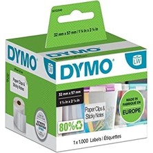 Dymo Lw 1154 Etiket Muadil 32 mm x 57 mm 1000 Adet Etiket LW-450