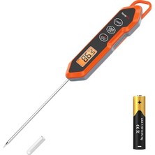 Thermopro TP15H Ipx6 Su Geçirmez, Işıklı Ekranlı ve Kalibrasyonlu Uzun Problu Dijital Et ve Gıda Termometresi
