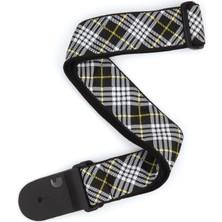 Daddarıo T20W1503 Gitar Askısı Dokuma Tartan Bk & Wt