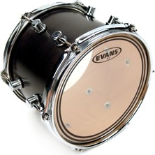 Evans TT16ECR Deri 16 Ec Resonant Tom Alt Clear Ringli Tek Kat (