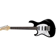 Cort G250LHBK Elektro Gitar, Solak, Siyah, (S-S-H)