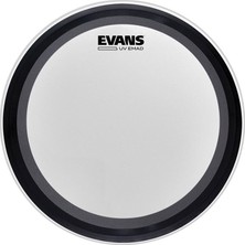 Evans BD22EMADUV Deri 22 Emad Uv Kick Kumlu Süngerli Tek Kat