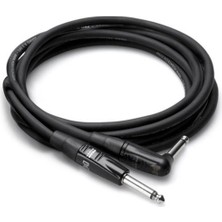 Hosa Ts (M) - Ts (M) 90 Açılı Profesyonel Gitar Kablosu 3 M (HGTR-010R)