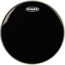 Evans TT12RBG Deri 12 Resonant Siyah Tom Alt Clear Tek Kat (7 Mi