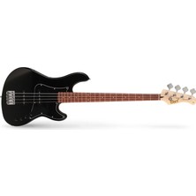 Cort GB34JJBK Bas Gitar,siyah, PSEB1A-4/F & PSEB1A-4/R Pickups