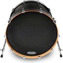 Evans BD16RB-NP Deri 16 Eq3 Resonant Kick Siyah Ön Ringli-Deliksiz