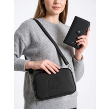 Just Polo Siyah Çanta & Cüzdan Kombini | Güçlü Stil ve Kusursuz Uyum
