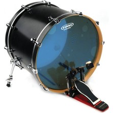 Evans BD22HB Deri 22 Hydraulıc Blue Kick Clear Yağlı Mavi Çift
