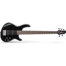 Cort AB5PLUSBK Bas Gitar Aktif 5 Telli Siyah Plus