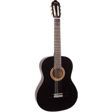 Valencia Valencıa VC103TBK Klasik Gitar Sap Çelikli  3/4 Siyah