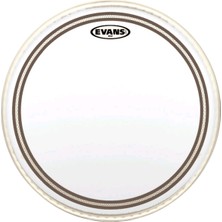 Evans TT06EC2S Deri 6 EC2S Tom Clear Ringli Çift Kat (14 Mil)