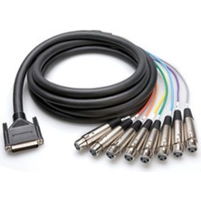 Hosa 8'li DB25-XLRF Snake Kablo 4 M (DTF-804)
