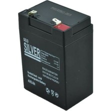 GS-2621 Fenere Uyumlu Akü 4V8AH Akü Goldsilver GS-2621 Uyumlu Akü 4 Volt 8AMPER Bakımsiz Kuru Tip 4V8AH Akü El Feneri 4V 8AH Akü 4 Volt 8 Amper 4V 8AH Işıldak Fener Terazi Aküsü 4V8AH Aku GS2621 Hsyn