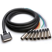 Hosa 8'li DB25-XLRM Snake Kablo 4 M (DTM-804)