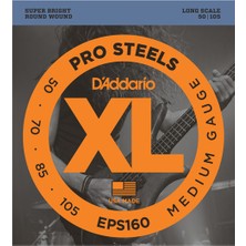 Daddarıo EPS160 Bas Gitar Tel Seti, Xl, 50-105, Prosteels, Medıum