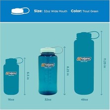 Nalgene Wh Sustain Içecek Şişesi Alabalık 1 L