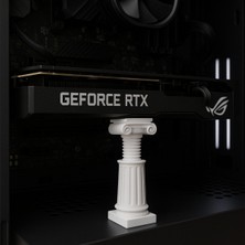Belirtilmemiş Gpu Destek Ayağı 5-7 cm Ayarlanabilir| Antik Yunan Sütun Tasarım | Ekran Kartı Sabitleyici