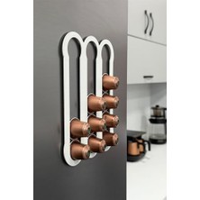 Nespresso Uyumlu Metal Kahve Kapsül Tutucu Mıknatıslı Kapsül Düzenleyici